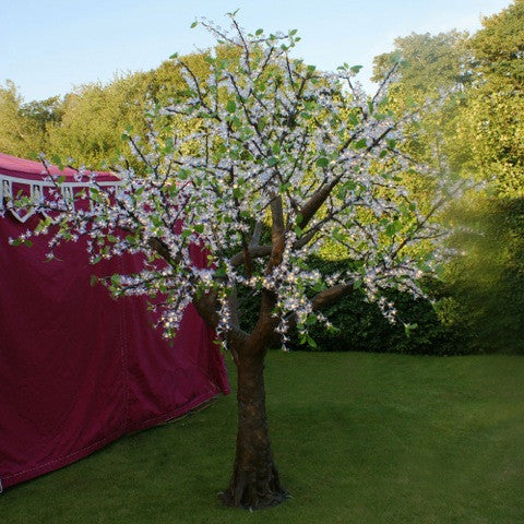 Enchanted Tree - 3 metre LED White Blossom With Leaves