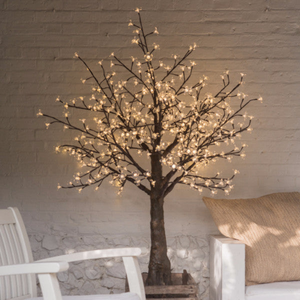 Enchanted Tree - 1.5 metre LED White Blossom, No Leaves